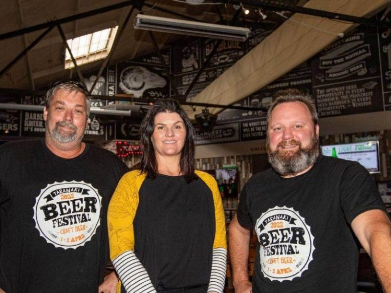Beer festival to debut in Taranaki in 2022