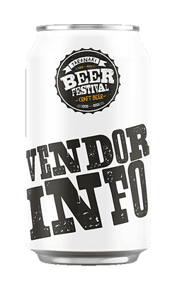 Beer Can white Vendor Info Beer Can white Vendor Info